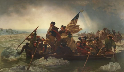 Washington überquert den Delaware, 1851