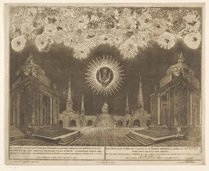 Feuerwerk in Moskau zur Feier des Endes des Russisch-Türkischen Krieges, 1775 (Akt IV)