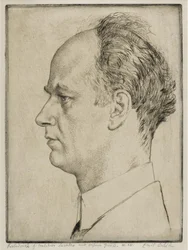 Porträt von Wilhelm Furtwängler, 1928