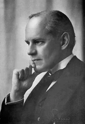 John Galsworthy, englischer Romanautor und Dramatiker, 1913
