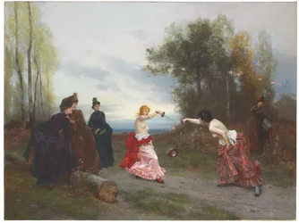Das Duell, 1884