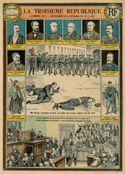 Die Dritte Republik und ihre Präsidenten von 1871 bis 1913 - die Kommune von 1871 - Monsignore Darbois, Erzbischof von Paris, wurde am 28. Mai 1871 zusammen mit anderen Geiseln erschossen - Sitzung vom 16. Juni 1871 im Abgeordnetenhaus: „Hier ist der Befre
