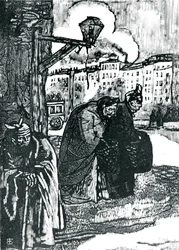 Illustration für Gedichte von Charles Baudelaire (1821-67)