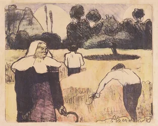 Der Erntearbeiter, aus der Serie 