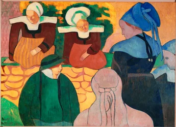 Frauen in der Bretagne