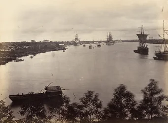 Ansicht von Saigon, Blatt Nr. 3, 1866