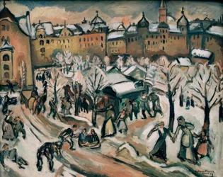 Schnee in München