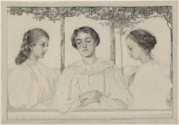 Ein dreifaches Porträt von Hermine, Emilia und Helena