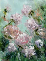 Träumende rosa Rosen