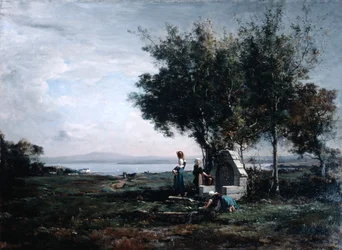 Frauen am Brunnen, 1867