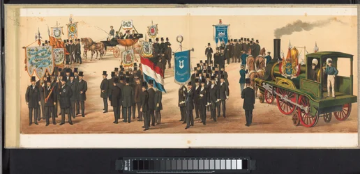 Umzug in Haarlem, 1872 (Platte 11)