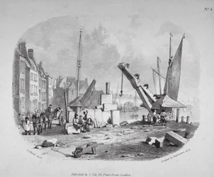 Millbank, Westminster, London, ca. 1825