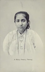 Eine malaiische Schönheit, Penang