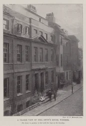 Eine nähere Ansicht von Nell Gwyns Haus, Windsor