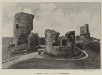 Aberystwyth Castle, Cardiganshire