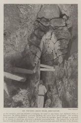 Ein antiker Bogen in der Nähe von Jerusalem