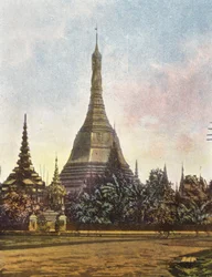 Burma / Myanmar: Sule-Pagode, Rangun
