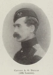 Kapitän A G Dallas, 16. Lanzenreiter