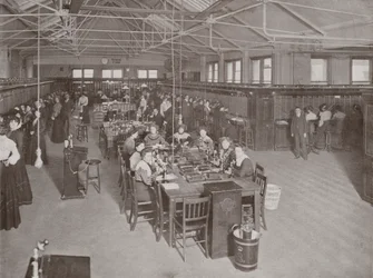 Zentraler Londoner Post Office Telefon Exchange, Carter Lane, East Central