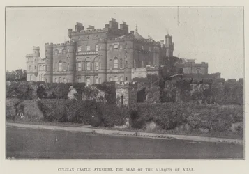 Culzean Castle, Ayrshire, der Sitz des Marquis von Ailsa