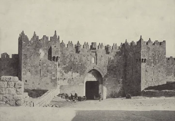 Damaskustor, öffnet sich in Richtung Nazareth