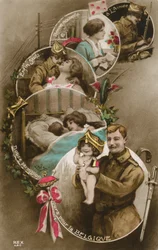 Edwardianische Postkarte