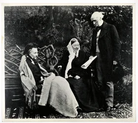 Florence Nightingale, Parthenope, Lady Verney und Sir Harry Verney im Claydon House
