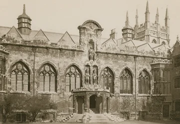 Vorderer Innenhof, Oriel College, Oxford