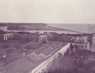 Galle Face und Kasernen, Colombo, Ceylon