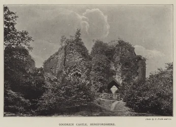 Goodrich Castle, Herefordshire