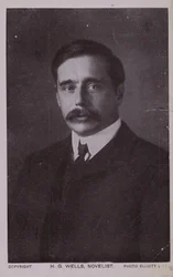 H. G. Wells (1866-1946), englischer Schriftsteller