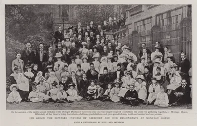Ihre Gnaden die verwitwete Herzogin von Abercorn und ihre Nachkommen im Montagu House