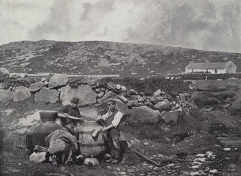 Illegale Brennerei, Donegal
