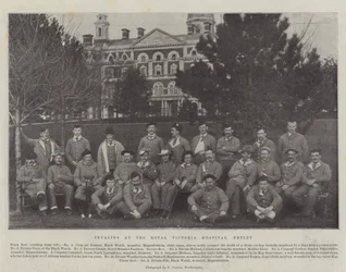 Invaliden im Royal Victoria Hospital, Netley