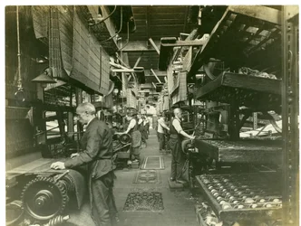 Jacquard-Weberei, Hughes Fabrik Nr. 2, 1923
