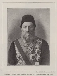 Kiamil Pascha, neuer Großwesir des Osmanischen Reiches