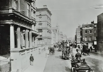 Knightsbridge, Westminster LB: Blick nach Osten bei Albert Gate, 1890