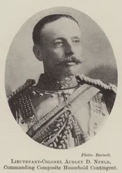 Oberstleutnant Audley D. Neeld, Kommandant des Composite Household Contingent