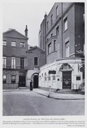 London: Savile Place, am Ende der Savile Row