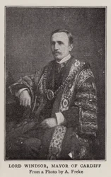 Lord Windsor, Bürgermeister von Cardiff