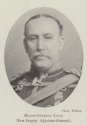 Generalmajor Laye, neuer stellvertretender Generaladjutant