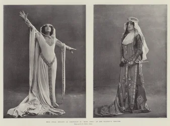 Miss Julia Neilson als Constance in König Johann, im Her Majesty