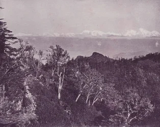 Mount Everest, von Sandakphoo, Darjeeling