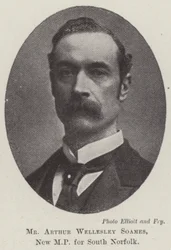 Herr Arthur Wellesley Soames, neuer Abgeordneter für South Norfolk