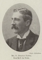Herr G Denison Faber, neuer Abgeordneter für York