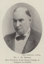 Mr. L. H. Ormsby, neuer Präsident des Royal College of Surgeons in Irland