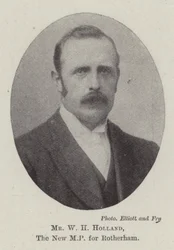 Mr W H Holland, der neue Abgeordnete für Rotherham