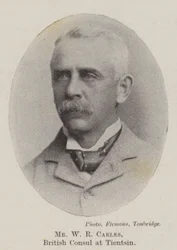 Mr. W. R. Carles, britischer Konsul in Tientsin