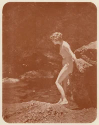 Nudistische Kunst: Fantasien