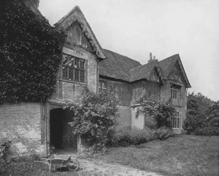 Ockwells Manor (s/w Foto)